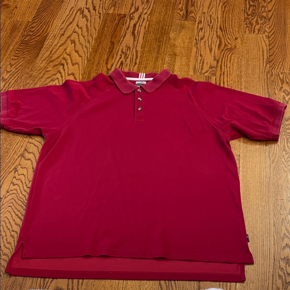 adidas Red Polo Shirt